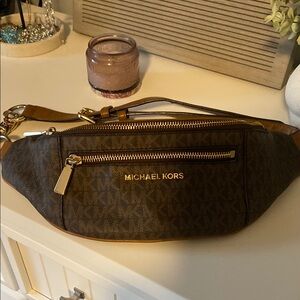 Michael Kors Brown Belt Bag